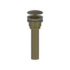 AQUALEM XS1112 Universal Solid Brass Fixed Drain Works With Overflow & Non-overflow