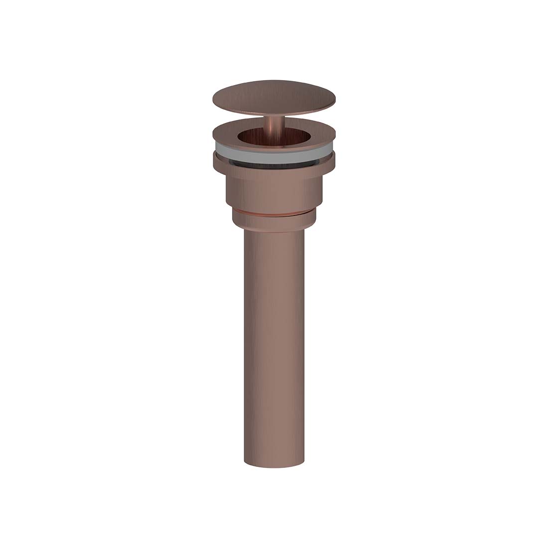 AQUALEM XS1112 Universal Solid Brass Fixed Drain Works With Overflow & Non-overflow