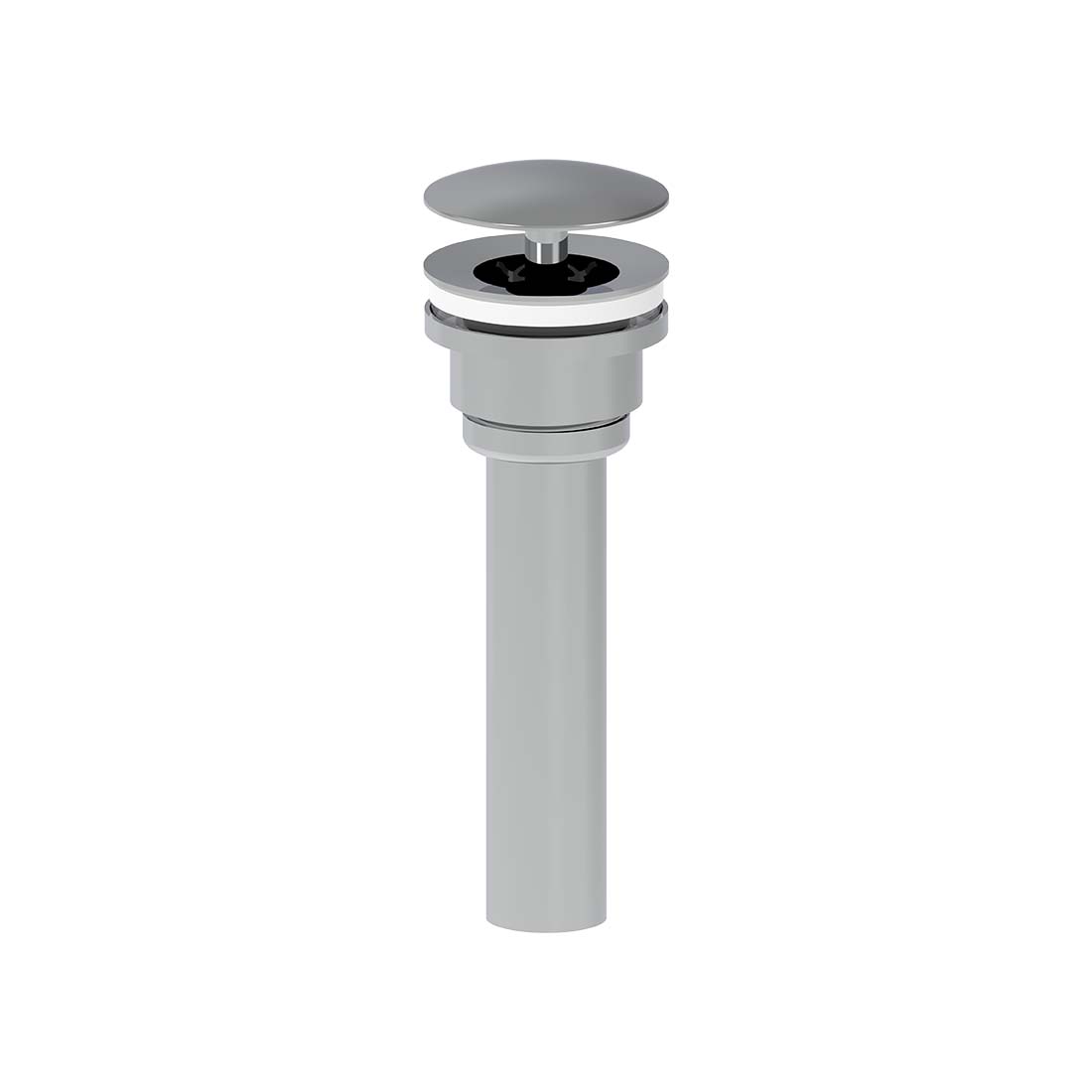 AQUALEM XS1112 Universal Solid Brass Fixed Drain Works With Overflow & Non-overflow Main image
