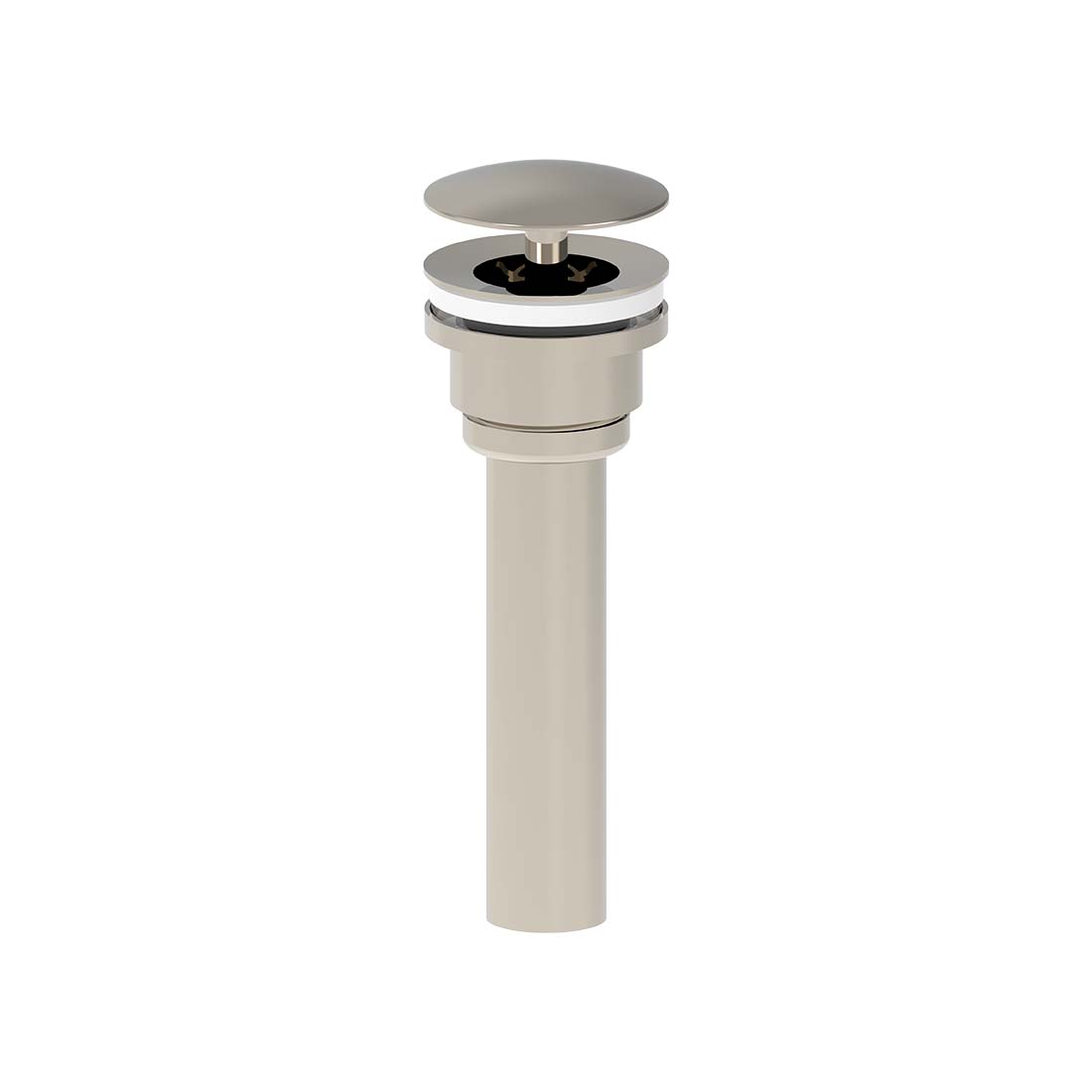 AQUALEM XS1112 Universal Solid Brass Fixed Drain Works With Overflow & Non-overflow