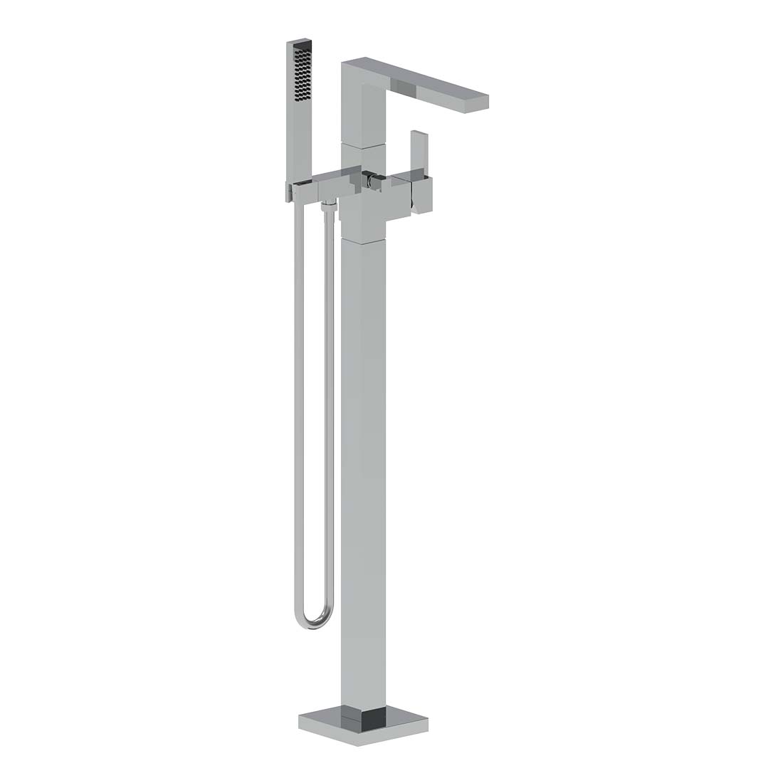 AQUALEM YG3219.TR Opus Free-standing Tub Filler Trim Set (REQ.: TF3200.RI)
