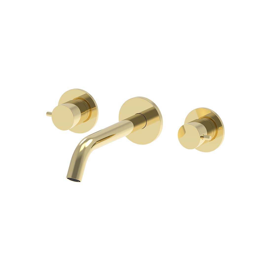 AQUALEM YG4202.TR Gio 3/4" Wall Mount Tub Filler Trim Set (REQ.: TF4200.RI)