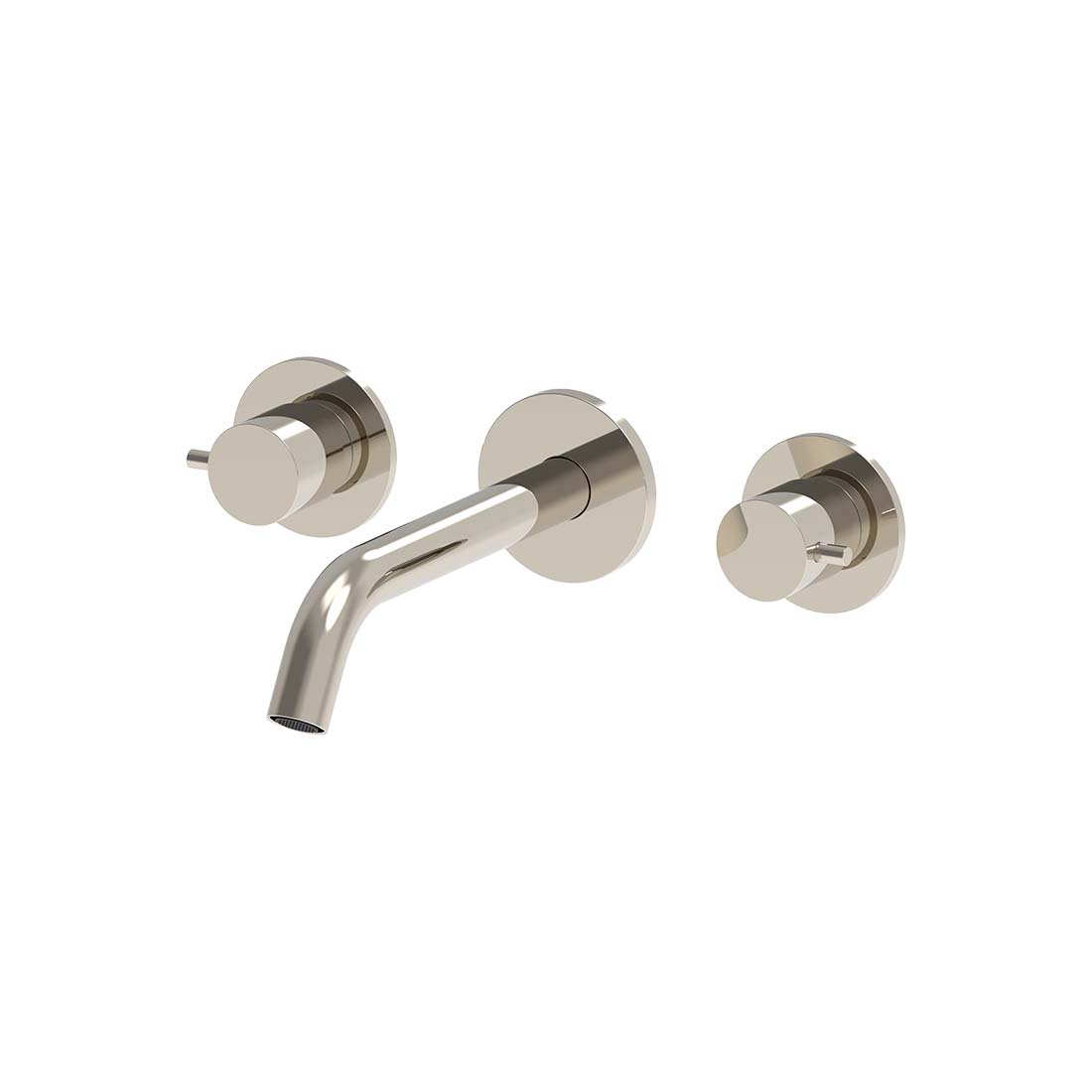 AQUALEM YG4202.TR Gio 3/4" Wall Mount Tub Filler Trim Set (REQ.: TF4200.RI)