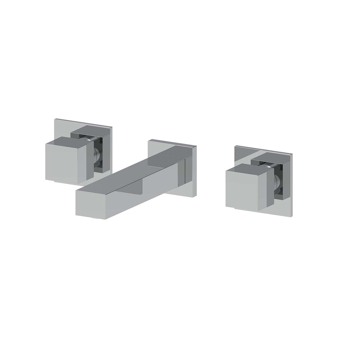 AQUALEM YG4205.TR Opus 3/4" Wall Mount Tub Filler Trim Set (REQ.: TF4200.RI) Main image