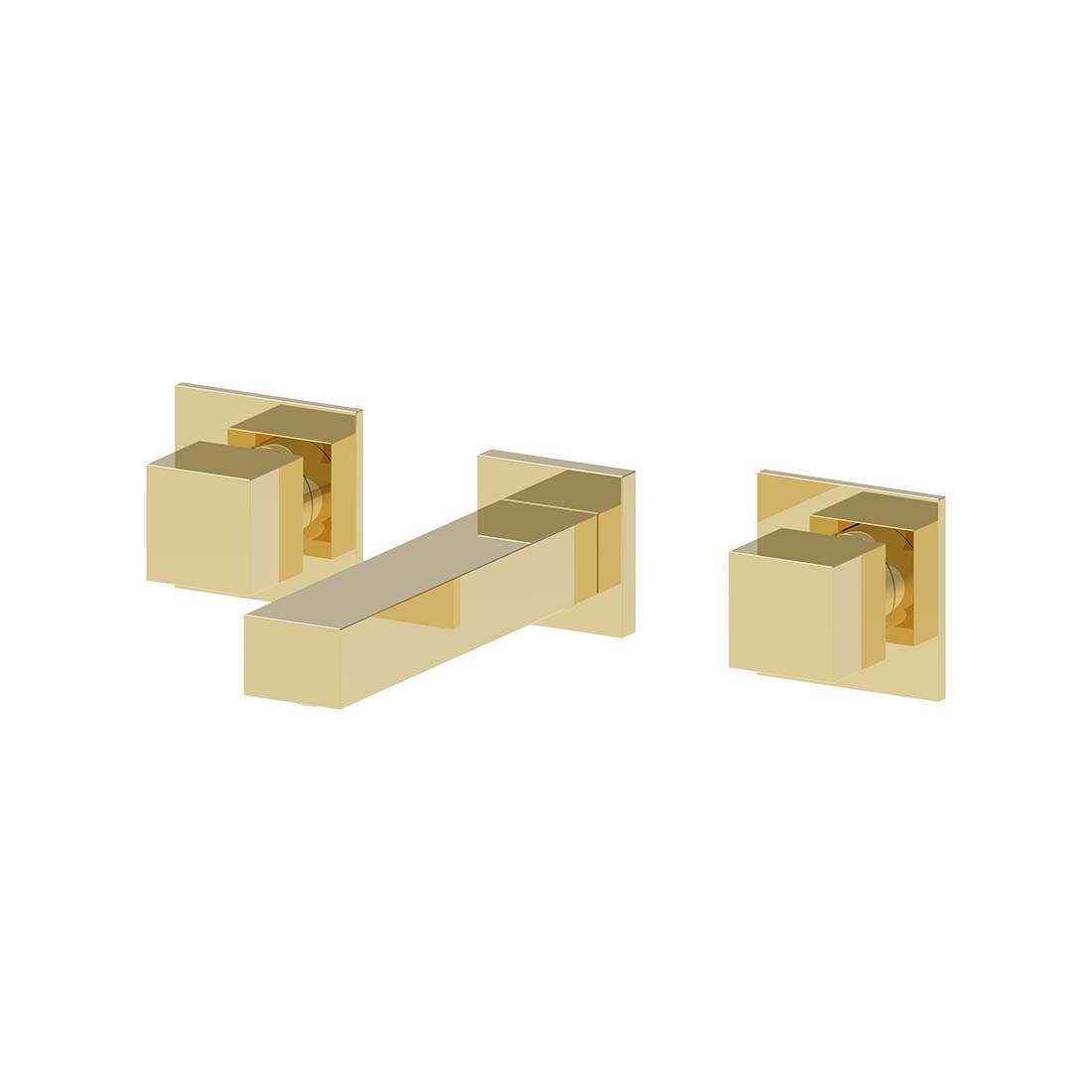 AQUALEM YG4205.TR Opus 3/4" Wall Mount Tub Filler Trim Set (REQ.: TF4200.RI)