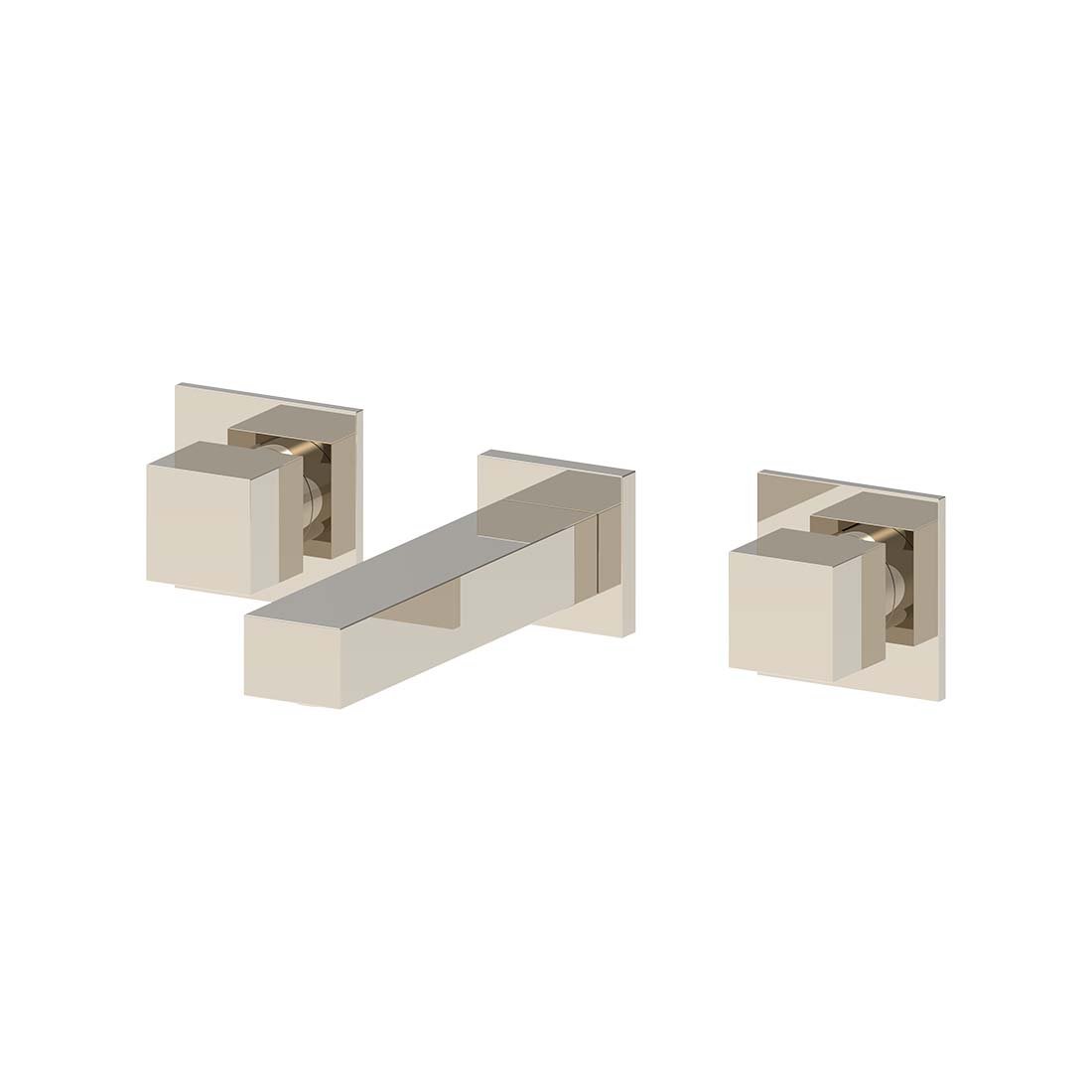 AQUALEM YG4205.TR Opus 3/4" Wall Mount Tub Filler Trim Set (REQ.: TF4200.RI)