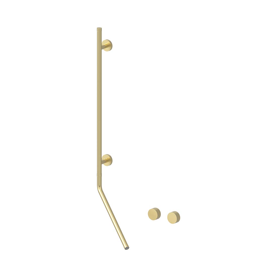 AQUALEM YG4227.TR Rittze 3/4" Wall Mount Tub Filler Trim Set (REQ.: TF4200.RI) Secondary image