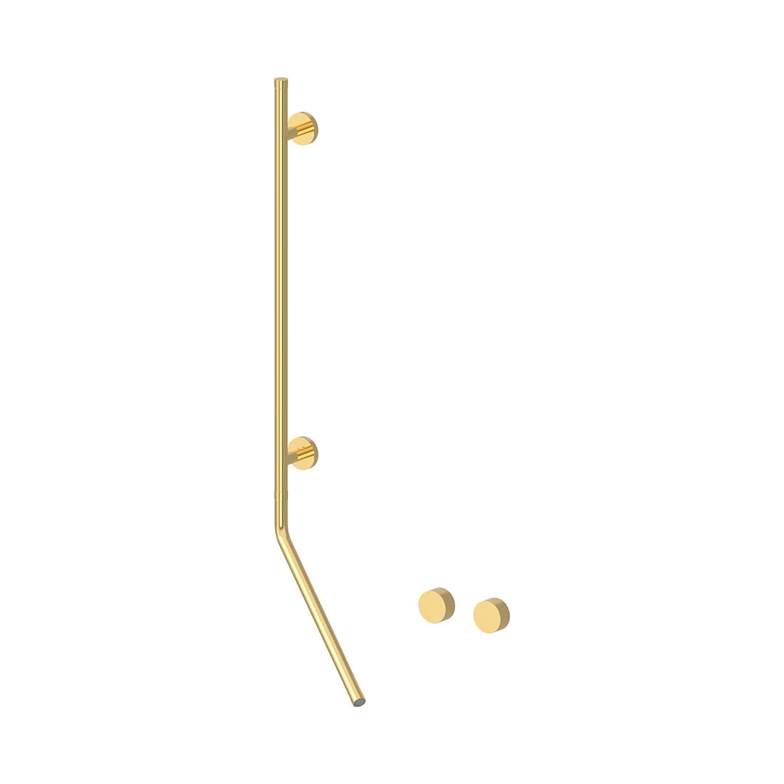 AQUALEM YG4227.TR Rittze 3/4" Wall Mount Tub Filler Trim Set (REQ.: TF4200.RI)