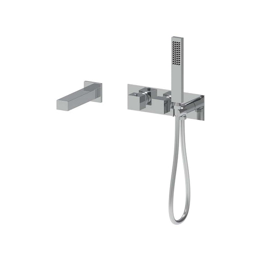 AQUALEM YG8205.TR Opus 3/4" Wall Mount Thermostatic Tub Filler Trim Set (REQ.: HW2600)