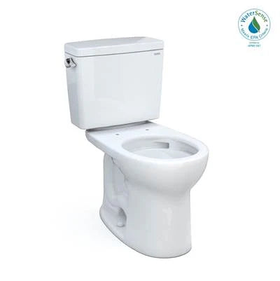 Toto Drake®  CST775CEFG#01 Two-piece Toilet, 1.28 GPF, Round Bowl - Universal Height Main image
