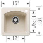 BLANCO 402624 DIAMOND MINI