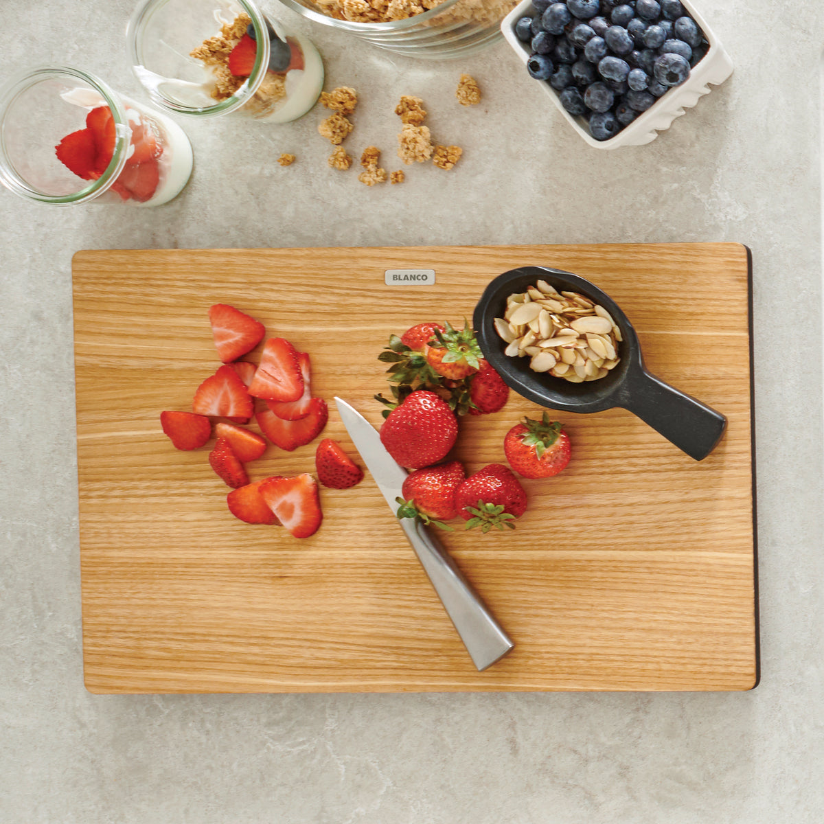 BLANCO 406345 ASH CUTTING BOARD - QUATRUS R0/R15