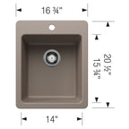 BLANCO 403666 LIVEN BAR
