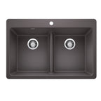 BLANCO 403634 LIVEN EQUAL DOUBLE LOW DIVIDE