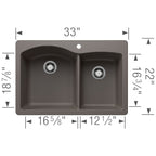 BLANCO 402618 DIAMOND 1¾
