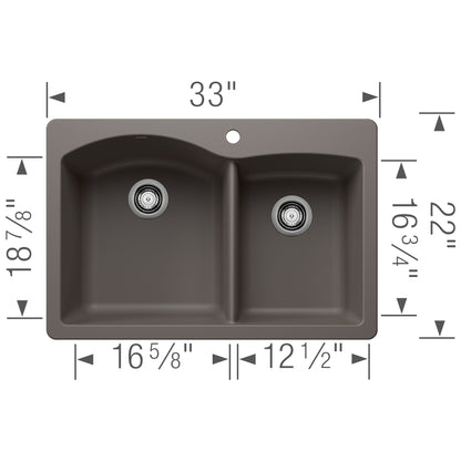 BLANCO 402618 DIAMOND 1¾