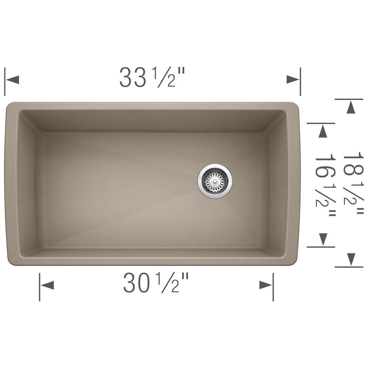 BLANCO 402625 DIAMOND U SUPER SINGLE