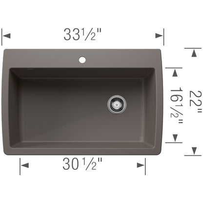 BLANCO 402626 DIAMOND SUPER SINGLE