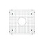 BLANCO 236783 SINK GRID - PRECIS REVERSIBLE 1¾ LOW DIVIDE LARGE BOWL