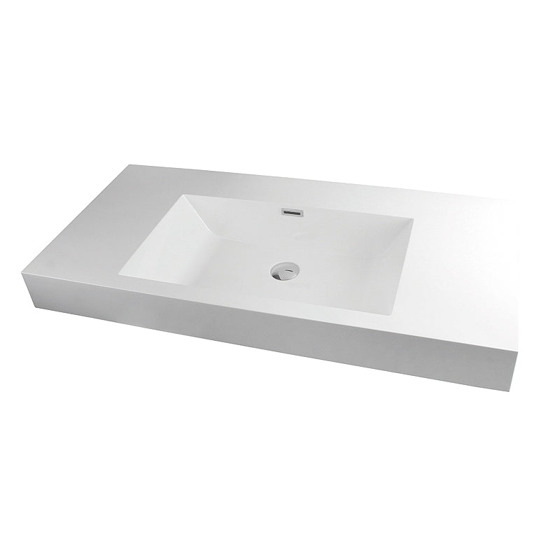 RUBI RTO100 Countertop Basin Whith Overflow Main image