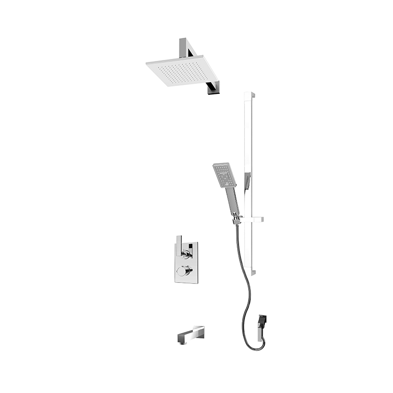 RUBI RQT813 Quatro 1/2'' Thermostatic Shower Hor. Set 2 Way Div. Xvtr69S Main image