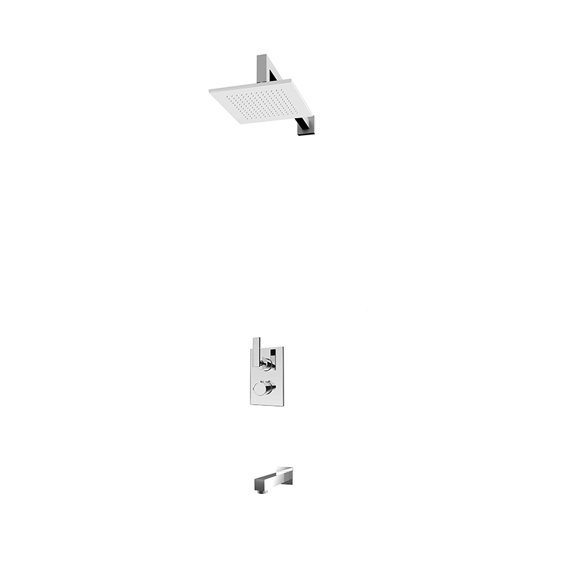 RUBI RQT831 Quatro 1/2'' Thermostatic Shower Set 2 Way Div. Xvtr69S Main image