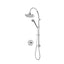 RUBI RVT714 Vertigo 1/2'' Pressure Balanced Shower Set