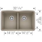 BLANCO 402622 DIAMOND U 2