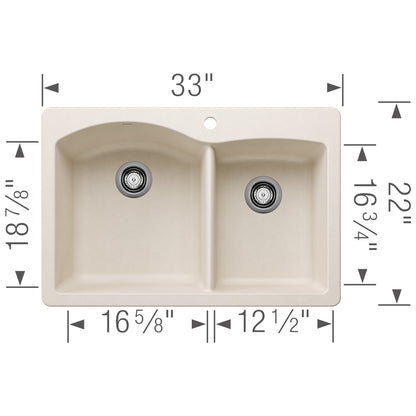 BLANCO 402618 DIAMOND 1¾