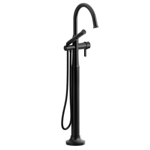 RIOBEL TMMRD39J Momenti Single Hole Floor Mount Tub Filler Trim with C-Spout Secondary image