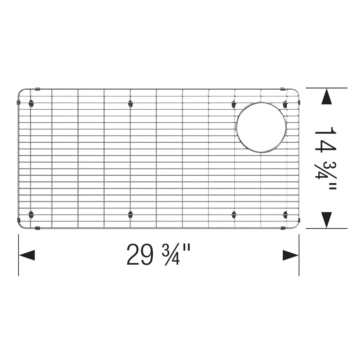 BLANCO 237142 SINK GRID - FORMERA SUPER SINGLE