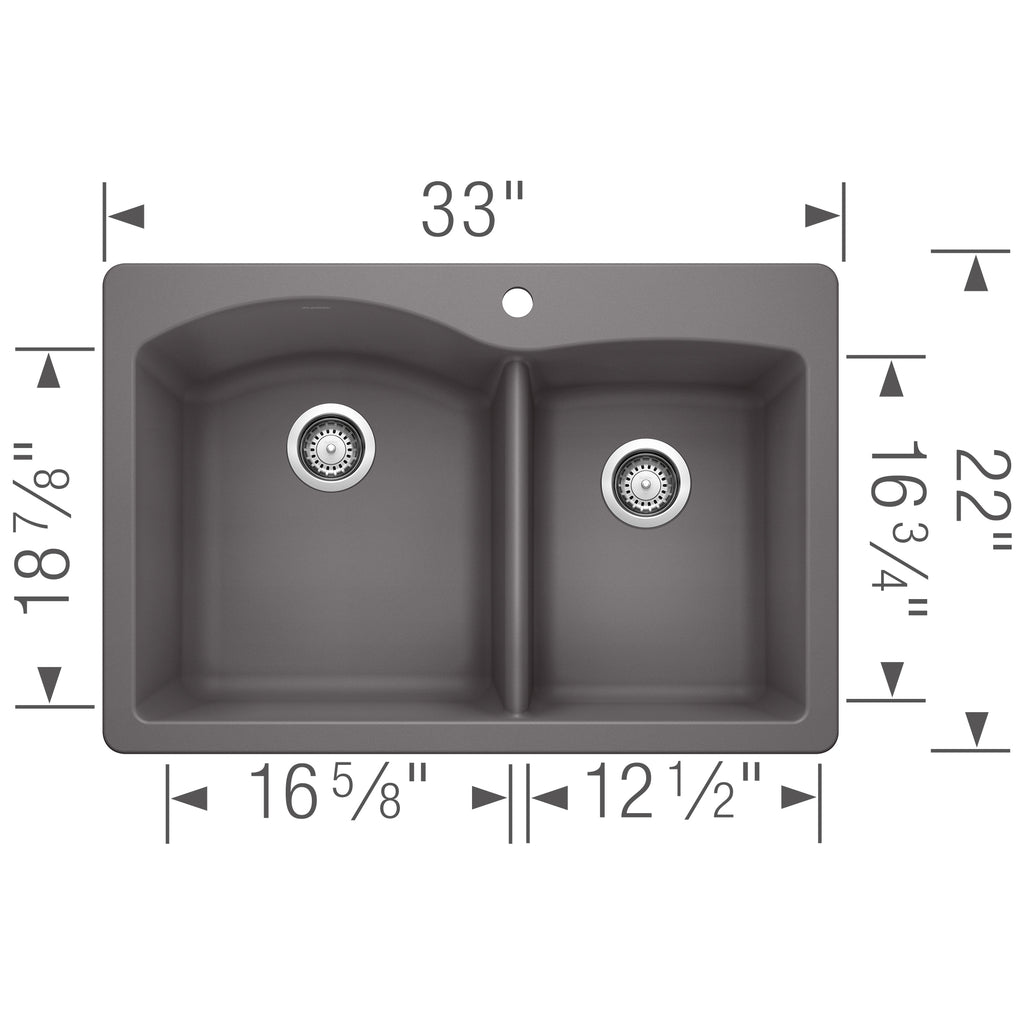 BLANCO 402618 DIAMOND 1¾