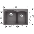 BLANCO 402618 DIAMOND 1¾
