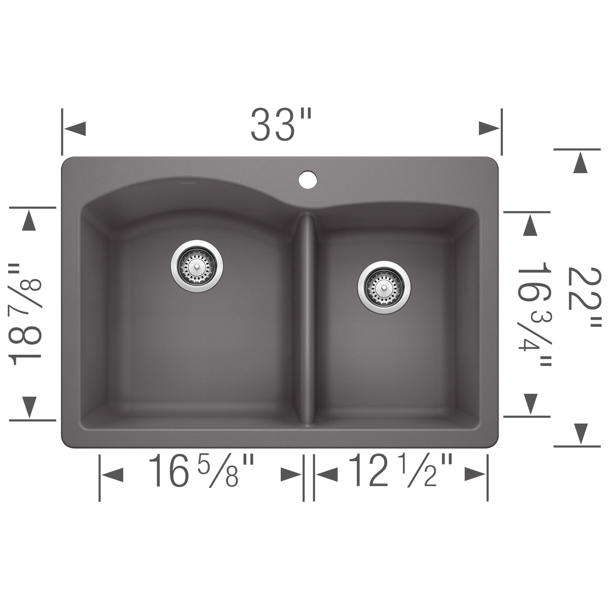 BLANCO 402618 DIAMOND 1¾
