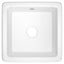 SHAWS RC1818 Classic Shaker Single Bowl Square Fireclay Bar and Food Prep Sink