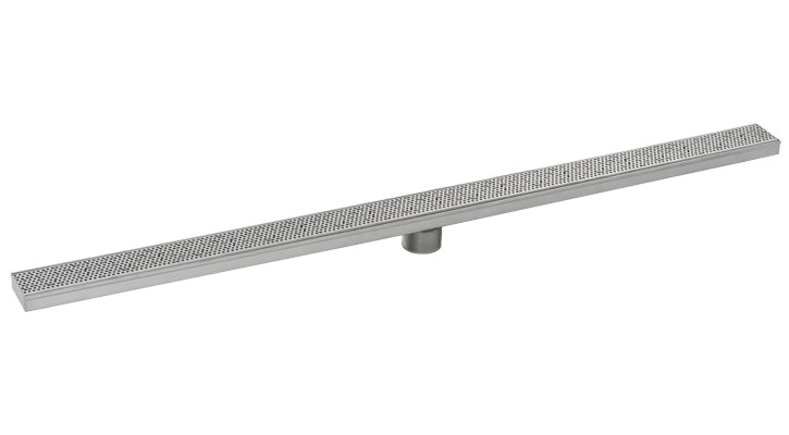 Infinity Drains   Fx Series Complete Kit With Adhesion Style Grate