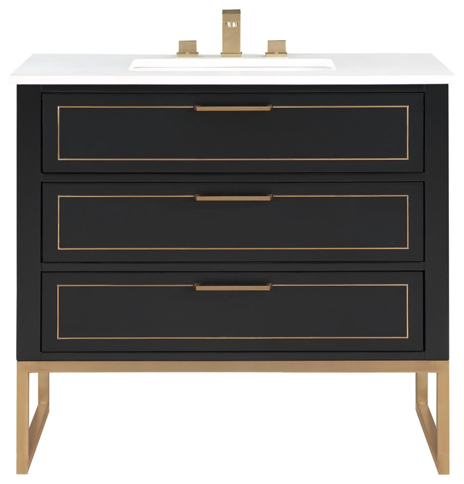 BEMMA V-MK36SFM Markham 36" Bathroom Vanity