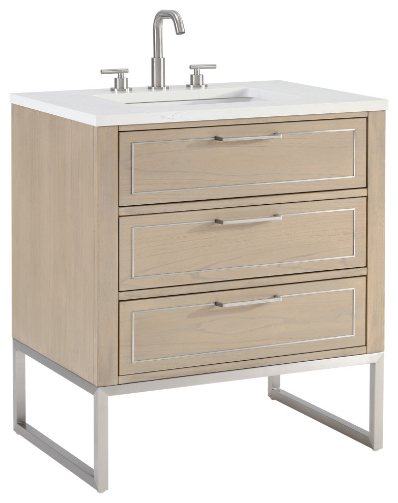 BEMMA V-MK30SFM Markham 30" Bathroom Vanity