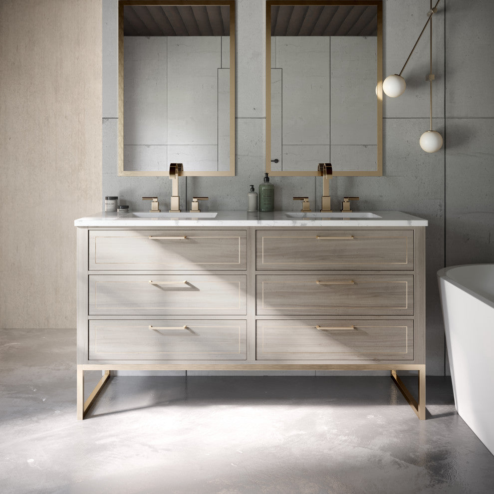 BEMMA V-MK60DFM Markham 60" Bathroom Vanity Main image