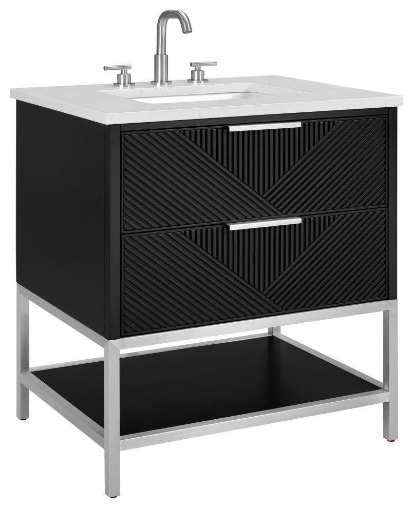 BEMMA V-DM30SFM Diamond 30" Bath Vanity