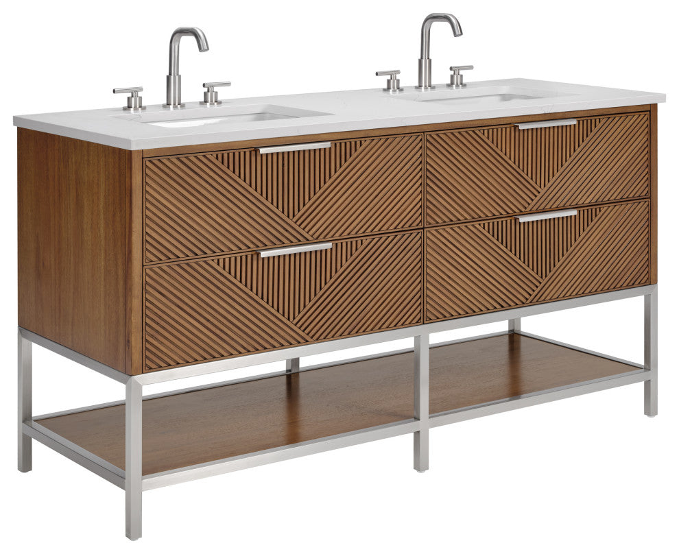 BEMMA V-DM60DFM Diamond 60" Bath Vanity Secondary image