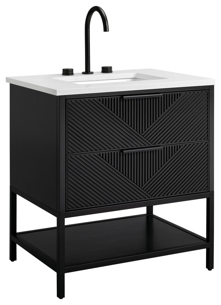BEMMA V-DM30SFM Diamond 30" Bath Vanity