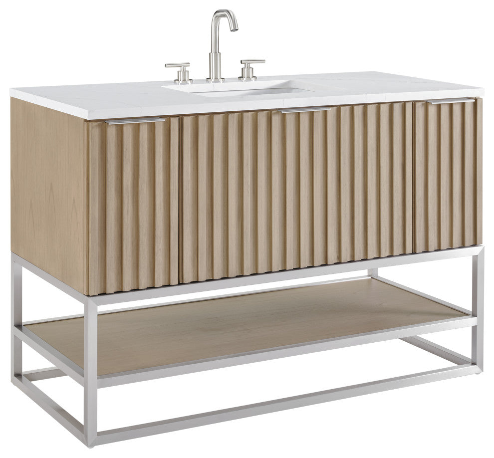 BEMMA V-TR48SFM Terra Bathroom Vanity 48" Secondary image