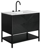 BEMMA V-DM36SFM Diamond 36" Bath Vanity