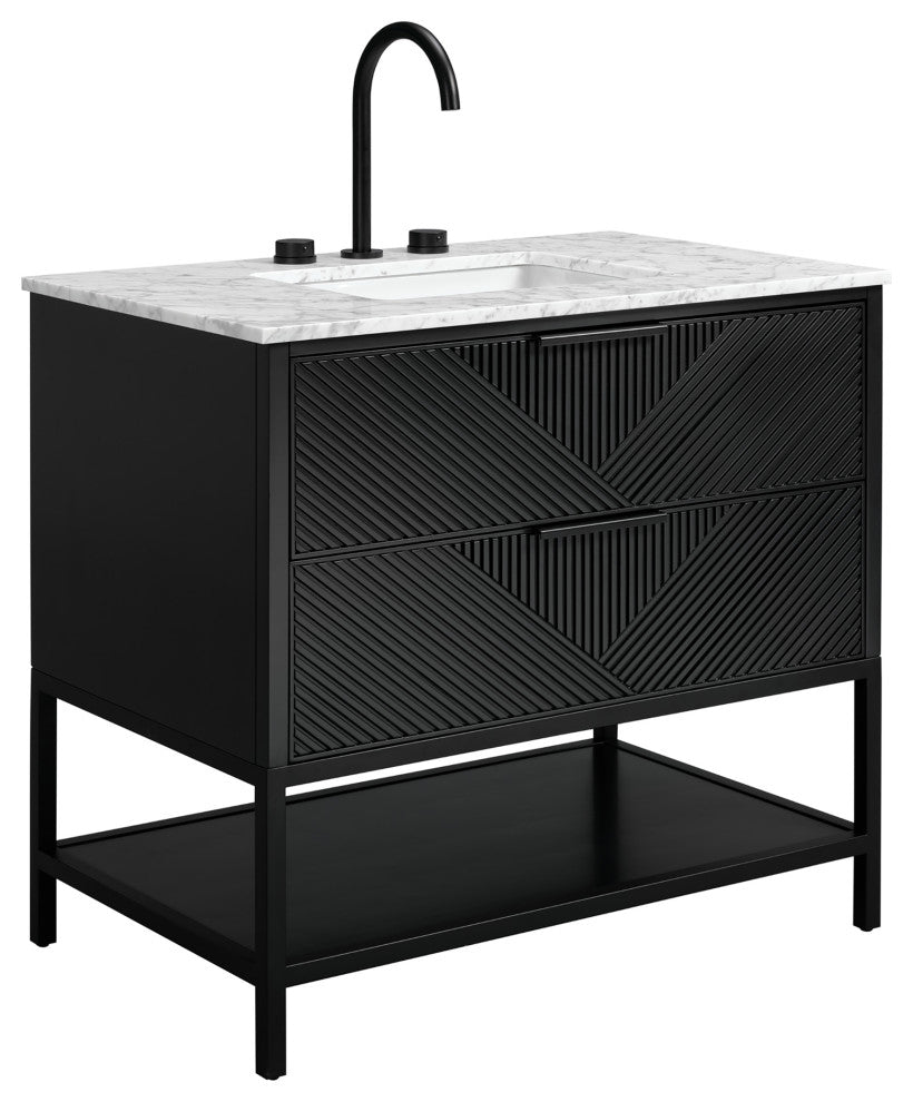 BEMMA V-DM36SFM Diamond 36" Bath Vanity