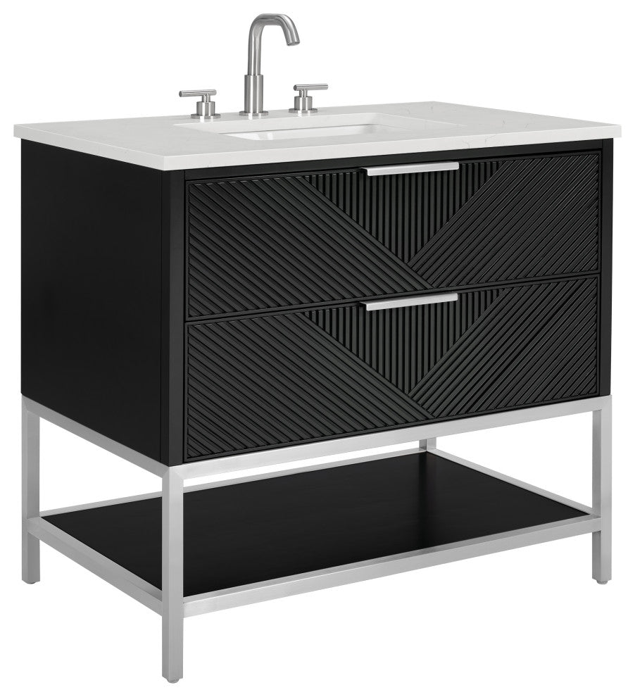 BEMMA V-DM36SFM Diamond 36" Bath Vanity