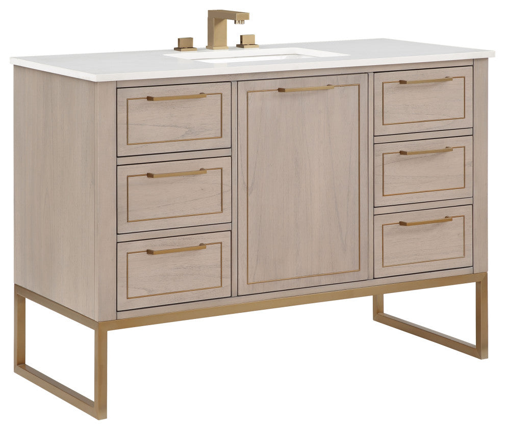 BEMMA V-MK48SFM Markham 48" Bathroom Vanity Secondary image