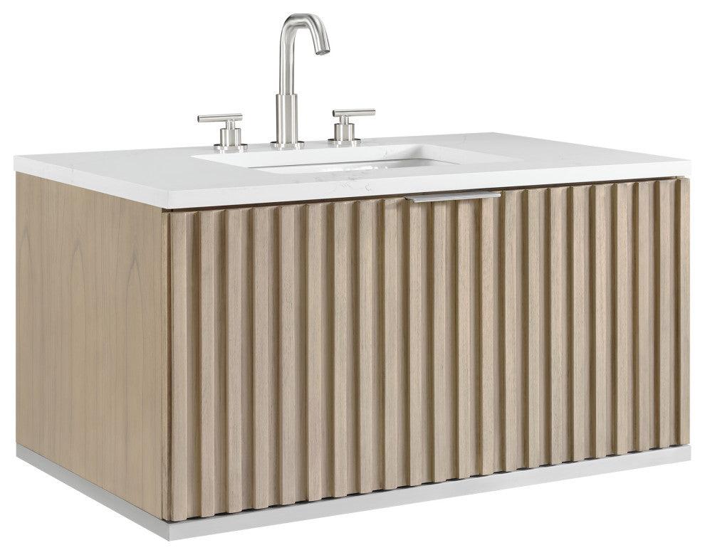BEMMA V-TR36SWM Terra Bathroom Vanity 36" Secondary image