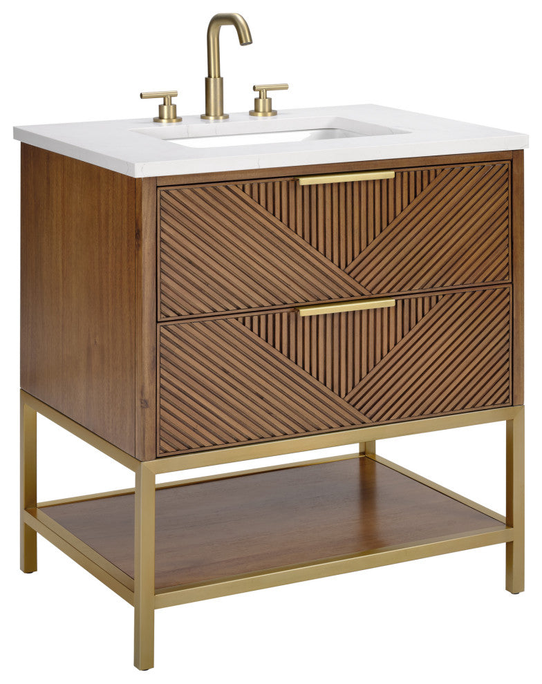 BEMMA V-DM30SFM Diamond 30" Bath Vanity