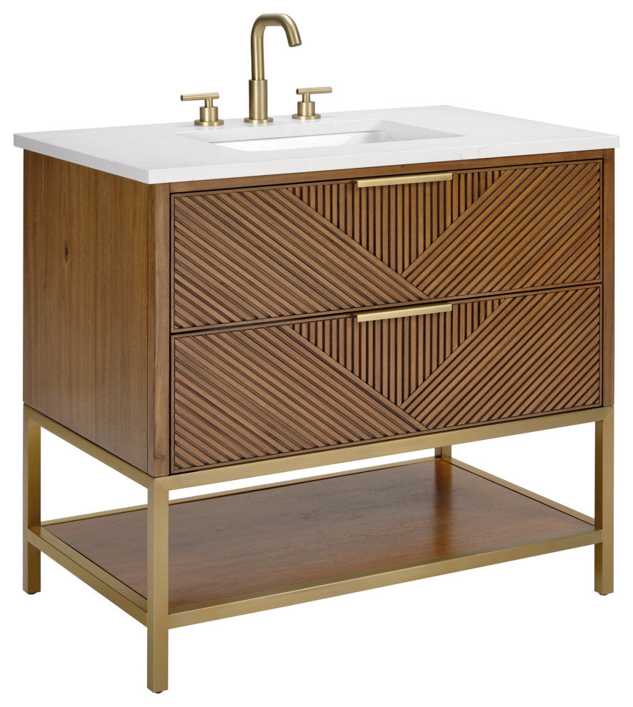 BEMMA V-DM36SFM Diamond 36" Bath Vanity